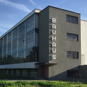 Beautiful Bauhaus early in the morning.